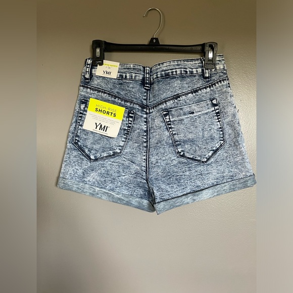 NWT YMI high rise denim shorts - Picture 2 of 4